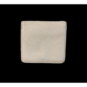 Fossil Madison gray leather bifold wallet